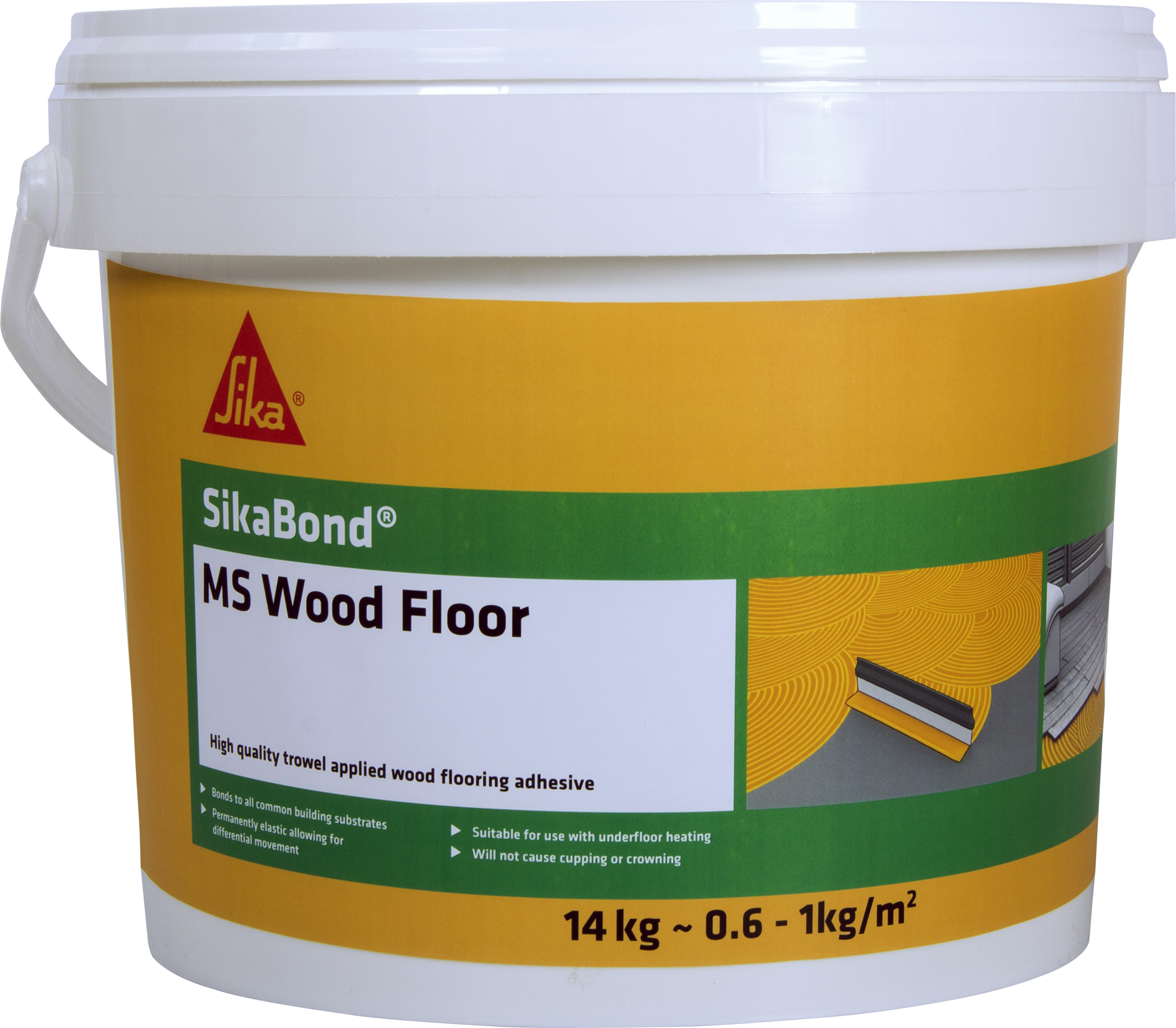 A High Quality, Trowel Applied Ms Adhesive For Bonding - Sika (2000x1749), Png Download