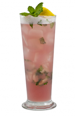 Pom Berry Agua Fresca - Pomegranate Mango Mojito (400x400), Png Download