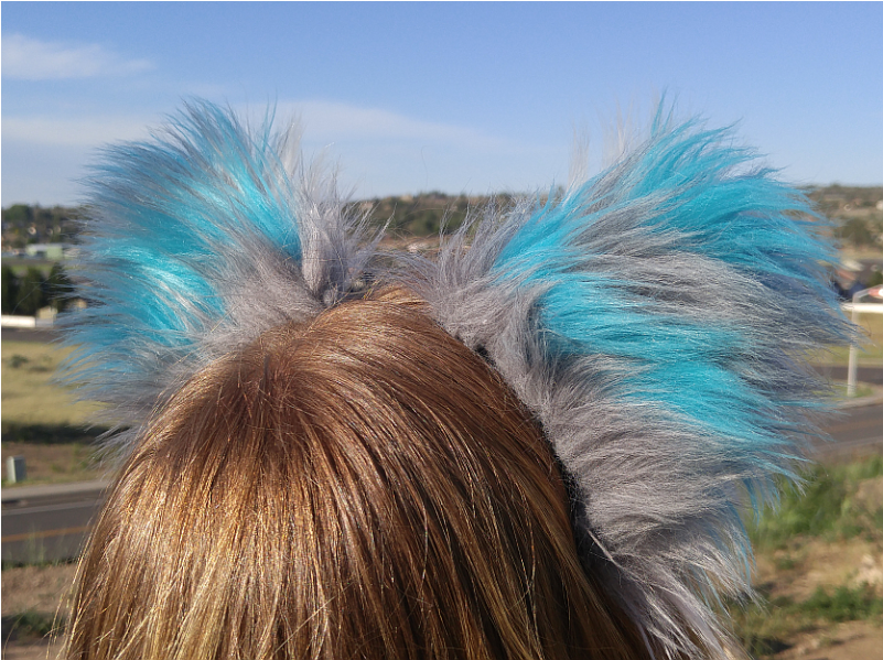 Cheshire Cat Ears - Hair Tie (800x800), Png Download