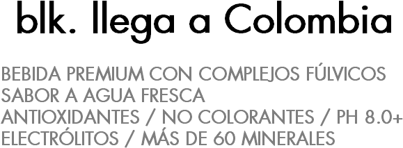Llega A Colombia Bebida Premium Con Complejos Fúlvicos - Colombia (583x327), Png Download