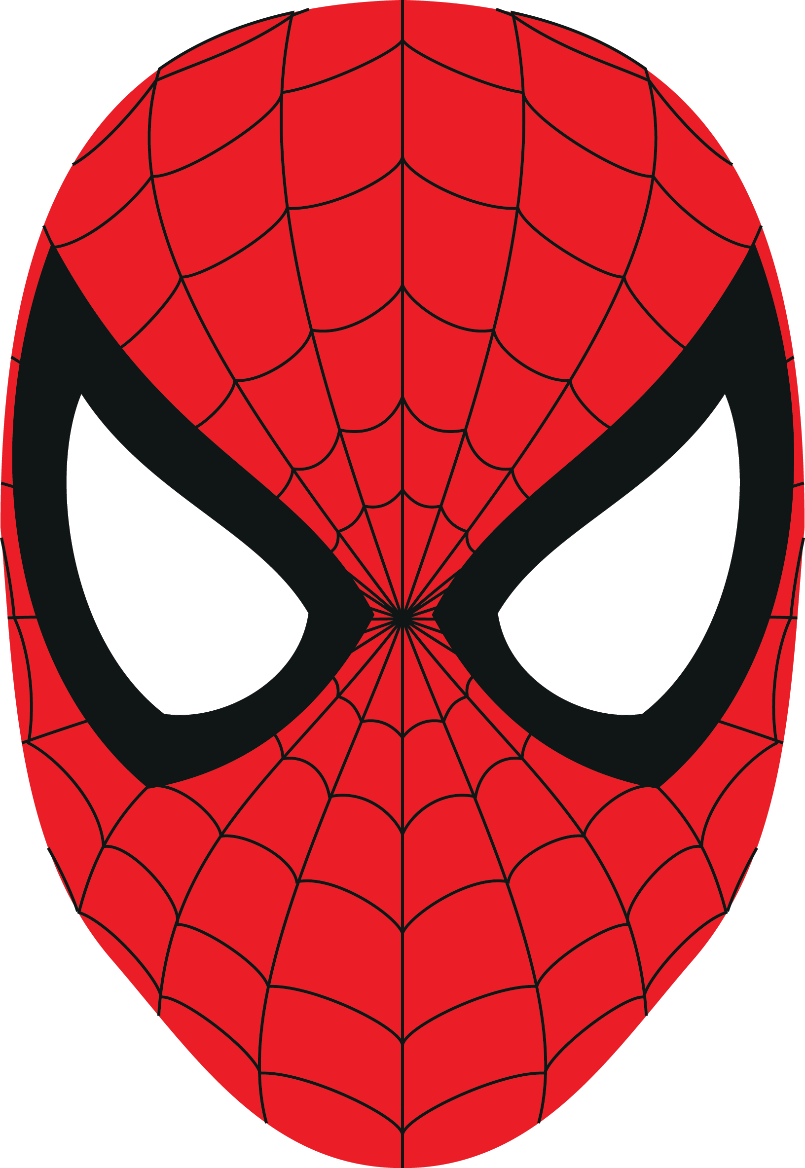 Enter Image Description Here - Spiderman Face Cartoon (1632x2368), Png Download