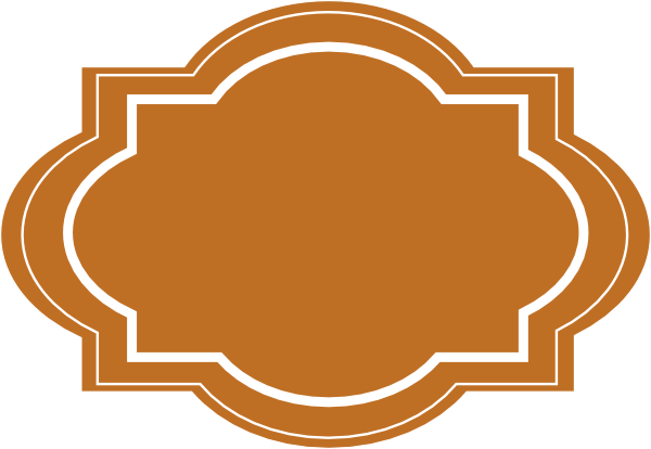 Decorative Brown Svg Clip Arts 600 X 414 Px (600x414), Png Download