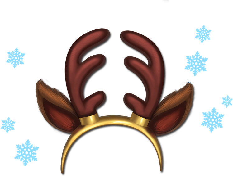 Helm Xmas15 Horns - Portable Network Graphics (778x706), Png Download