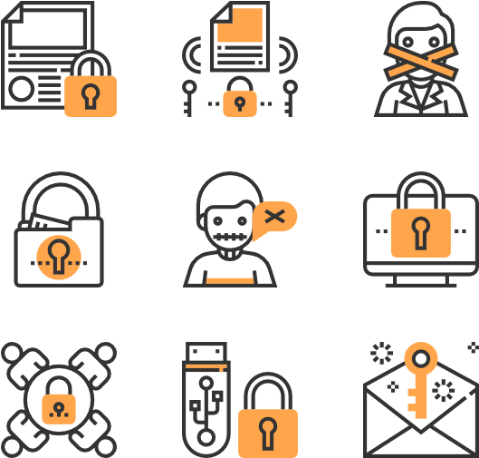 Confidential Information - Corruption Icon (600x564), Png Download