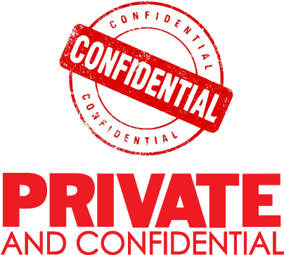 Private And Confidential Png - Private And Confidential Transparent (410x410), Png Download
