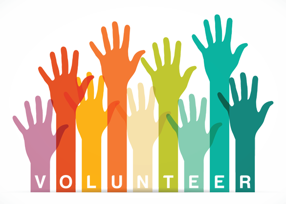 Namevolunteers Raised Hands Mhagerty - Raised Hands Transparent Background (585x416), Png Download