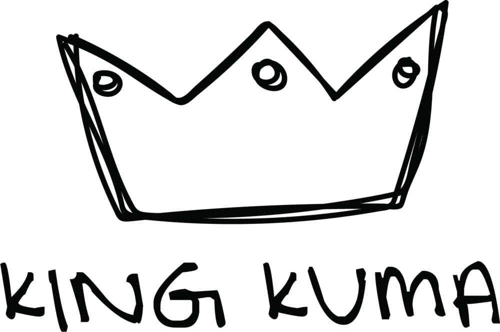 Kingkuma Black - Line Art (1000x664), Png Download