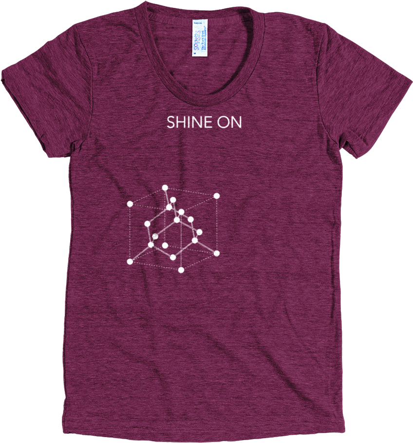 Shine On You Crazy Diamond - Galileo Galilei Shirt (1000x1000), Png Download