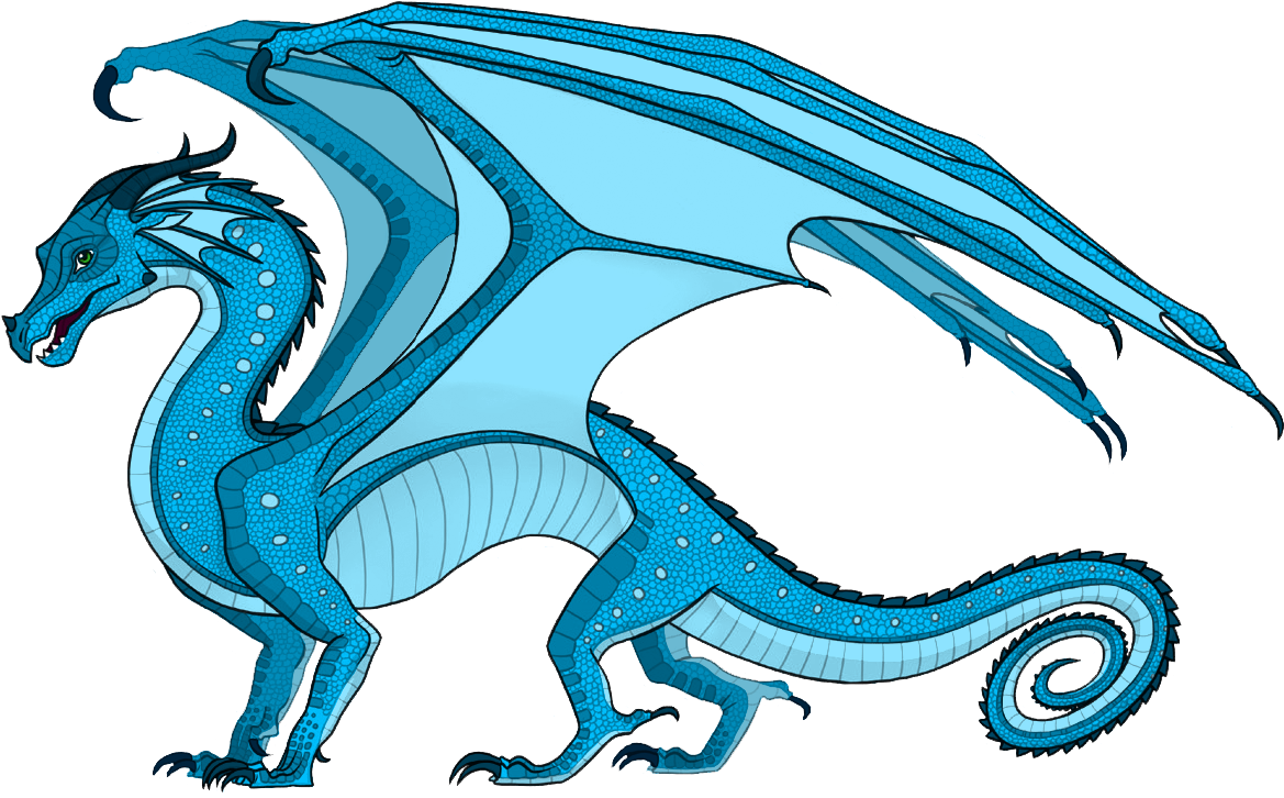 Fairytale Clipart Green Dragon - Rainwing Dragon Wings Of Fire (1184x739), Png Download