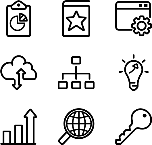 Icons Free Seo - Minimal Icon Png (600x564), Png Download