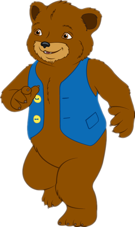 Franklin And Friends - Franklin And Friends Bear (434x729), Png Download
