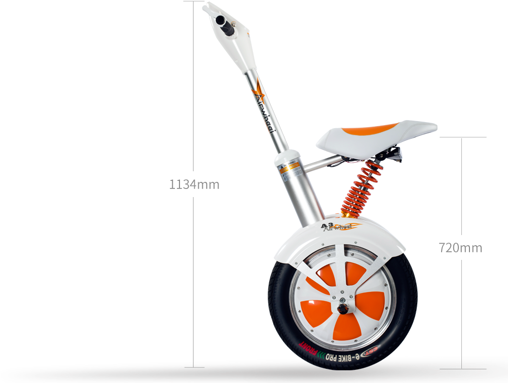 Scooter - Electric Unicycle (1125x772), Png Download