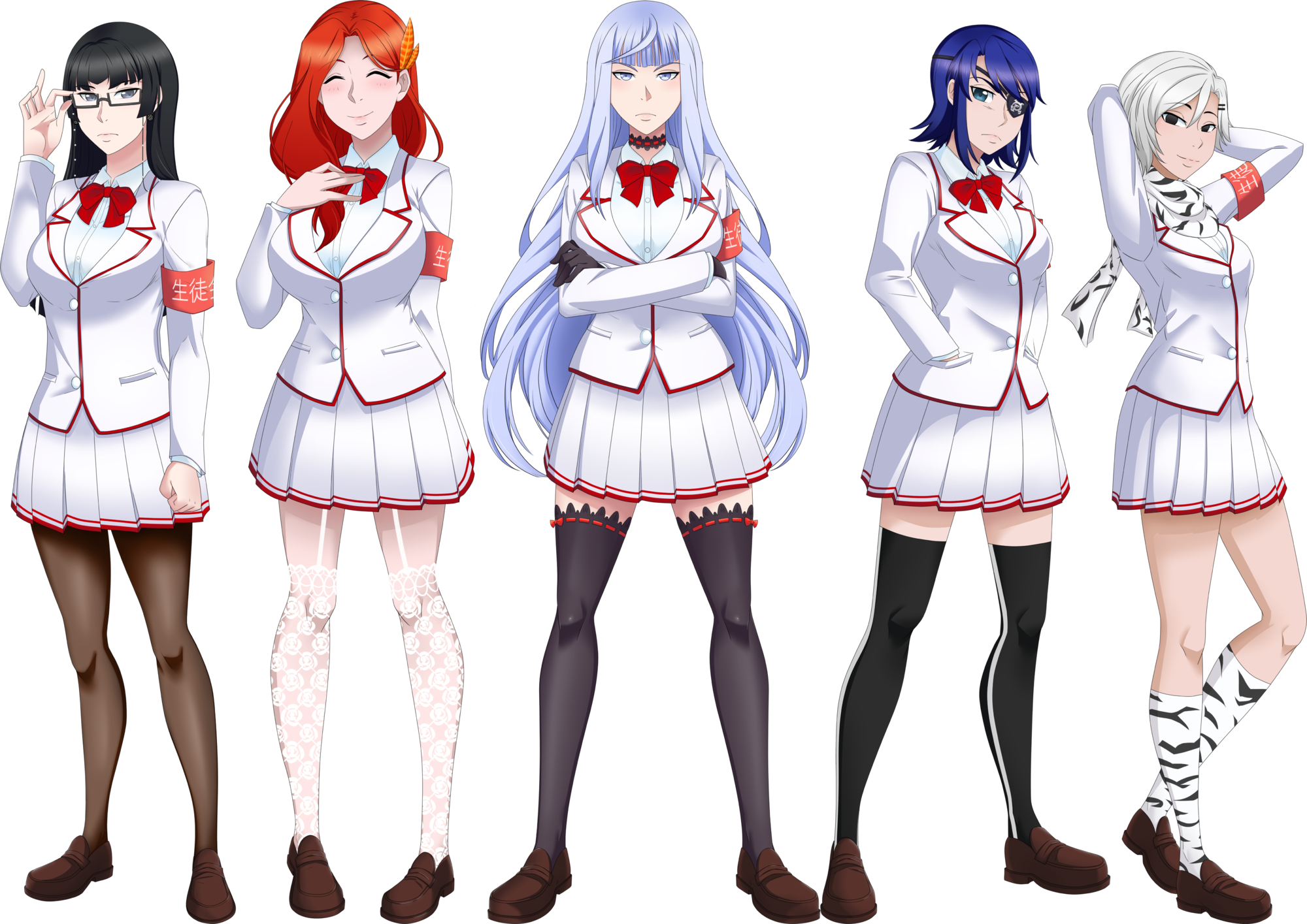 Yandere Png (2000x1415), Png Download