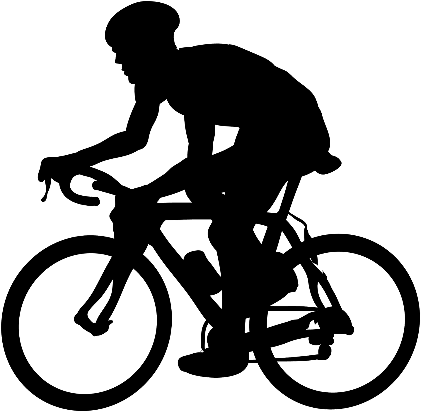 Heart 2173657 1920 Airplane 41303 1280 Bicyclist 3474913 - Cycliste Png (1920x1920), Png Download
