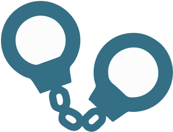 Handcuffs Icon - Circle (658x658), Png Download