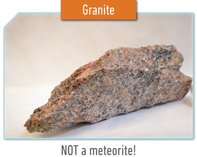 Granite Qr - Granite Meteorite (680x543), Png Download