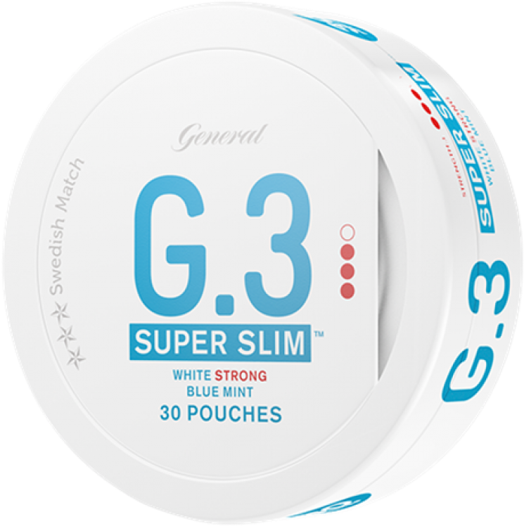 3 Strong Supersslim Mint Strong 1 Can - Circle (900x900), Png Download