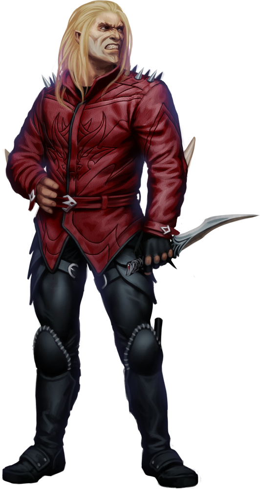 Tales - Radovan - Grim Spawn Tiefling (532x1000), Png Download