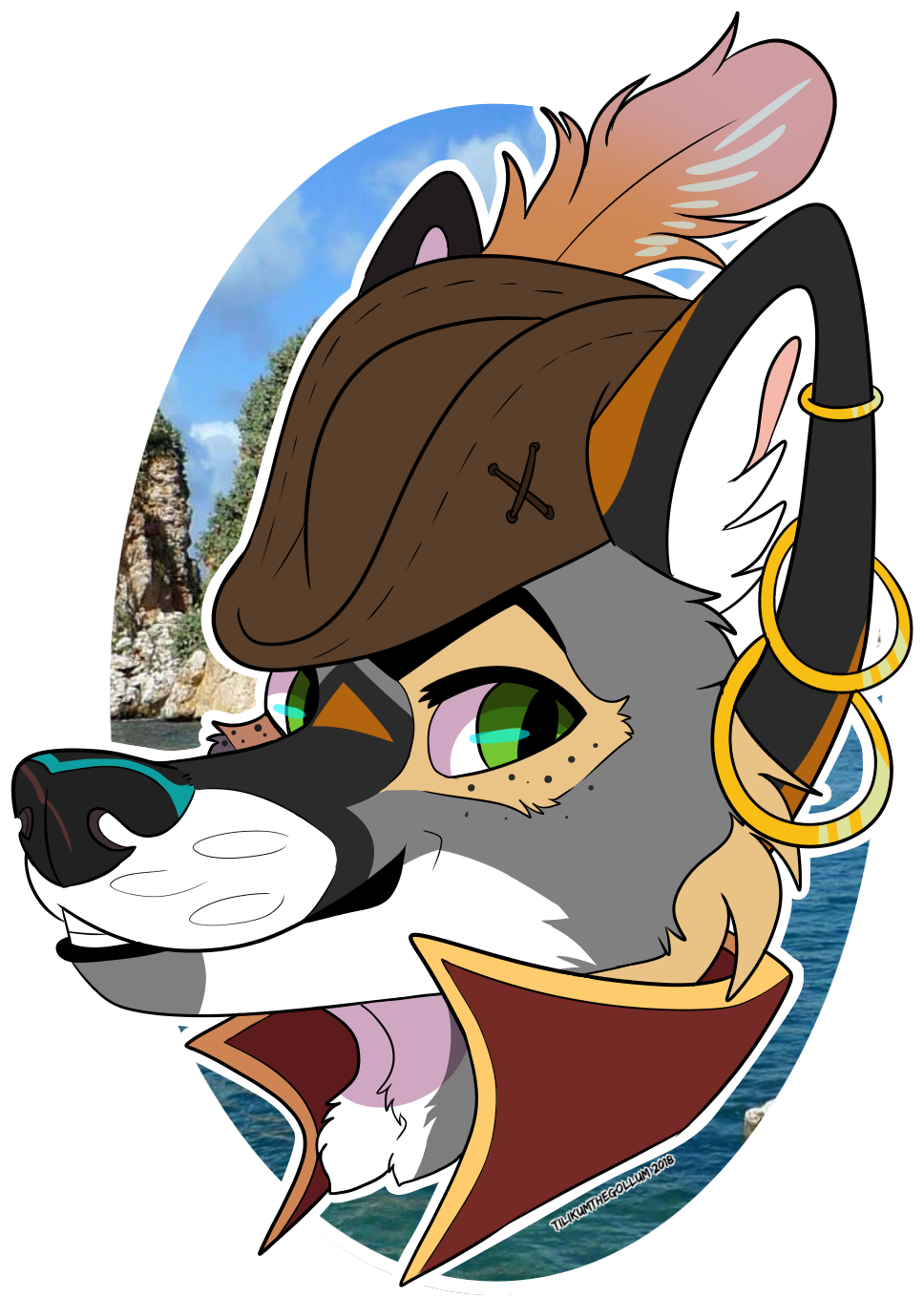 Ginzorro - Cartoon (1000x1400), Png Download