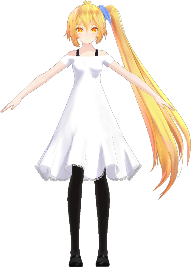 Neru Akita One Piece Tda Edit - Doll (695x900), Png Download