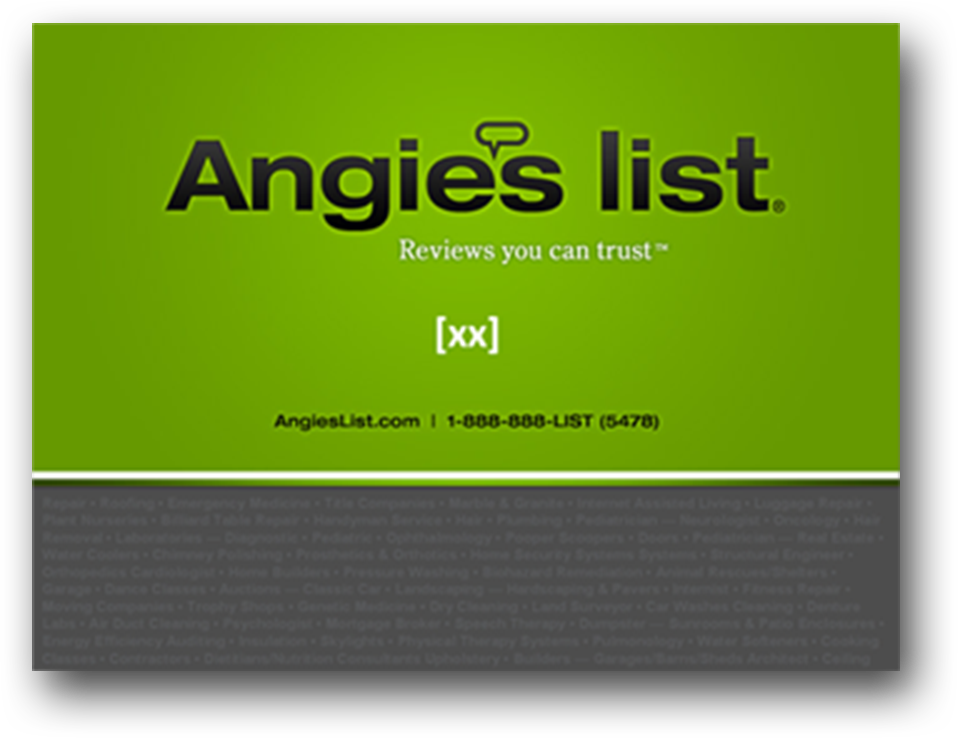 Angie's List Cover Page (958x738), Png Download