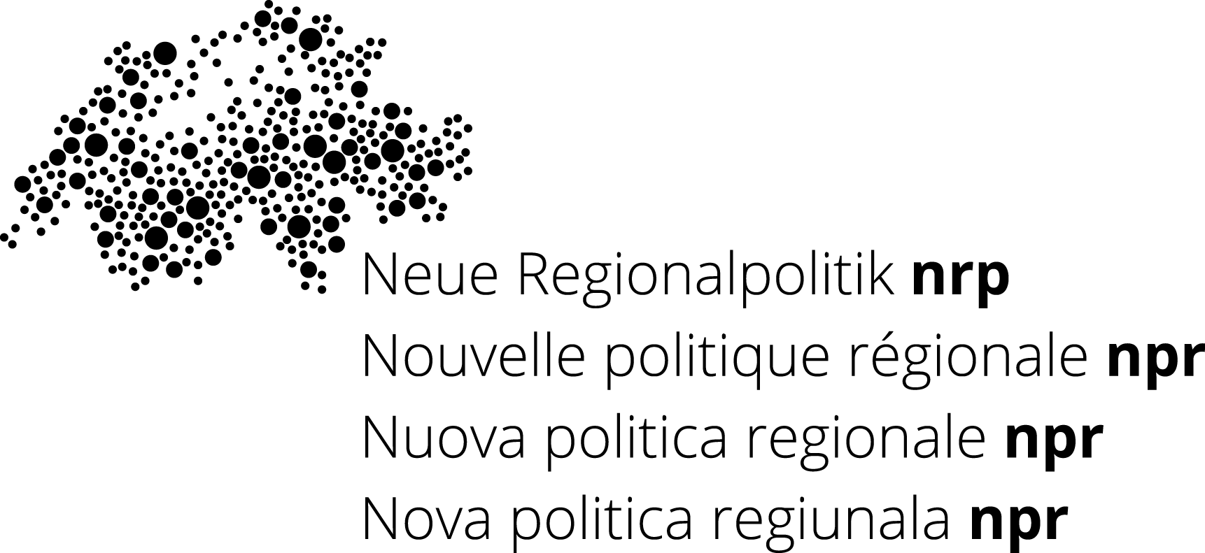 Logos Noirs - Neue Regionalpolitik (1722x791), Png Download