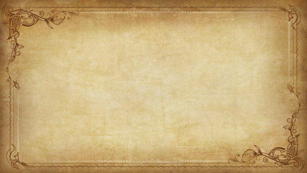 Brown Medieval Picture Text Frame Paper Pattern Clipart - 2k Medieval Paper Border (1000x563), Png Download
