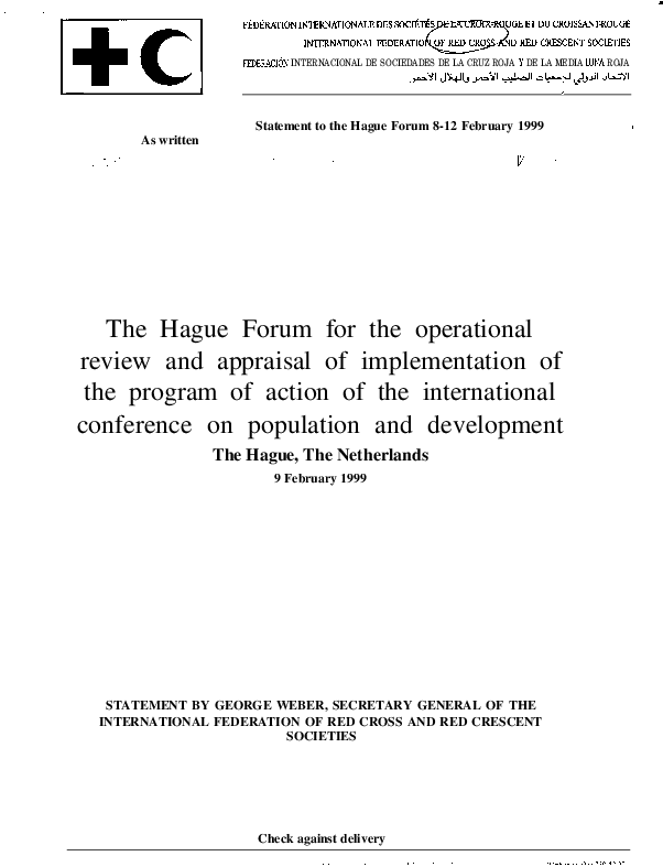 Statement Of The International Federation Of Red Cross - Bretton Woods System (616x1010), Png Download