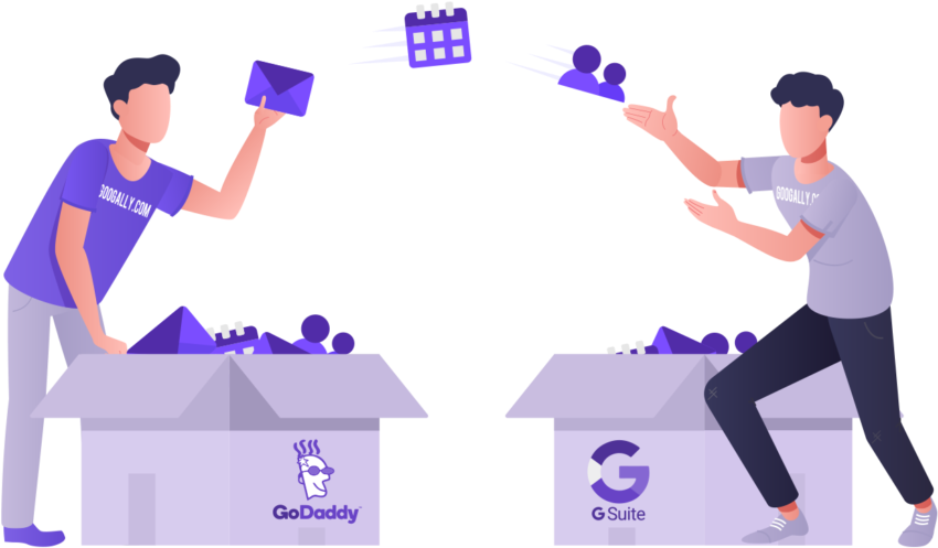 Godaddy To G Suite Migration - Toss A Bocce Ball (1030x603), Png Download