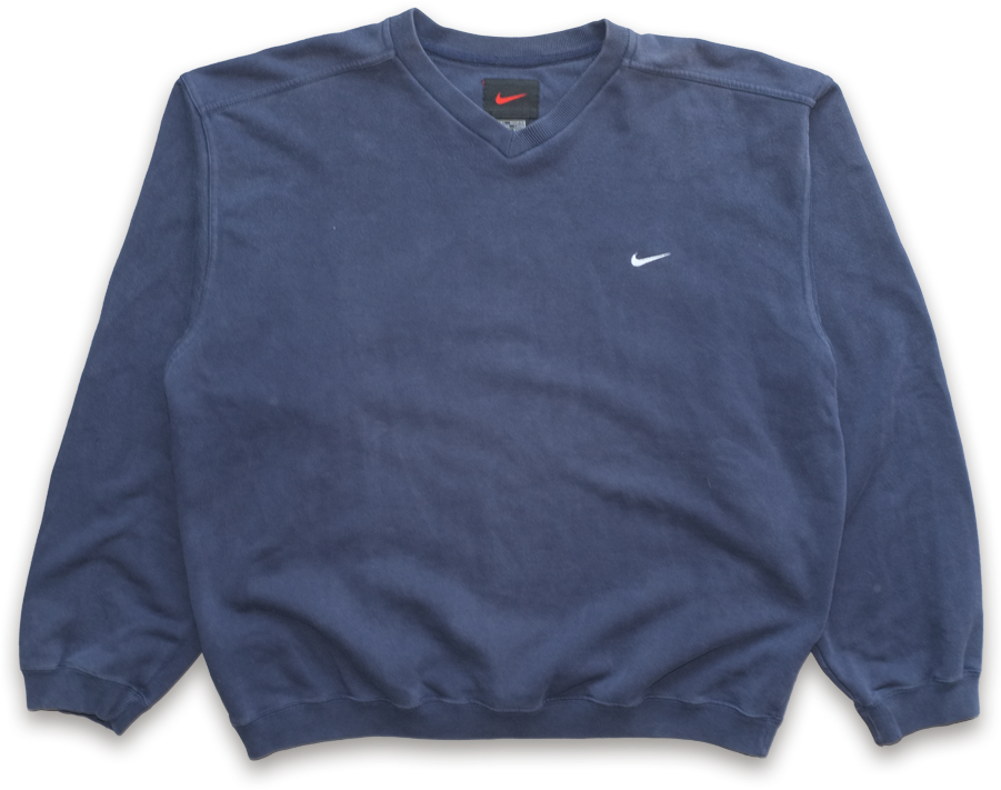 Nike Mini Swoosh Sweater Large - Long-sleeved T-shirt (900x900), Png Download