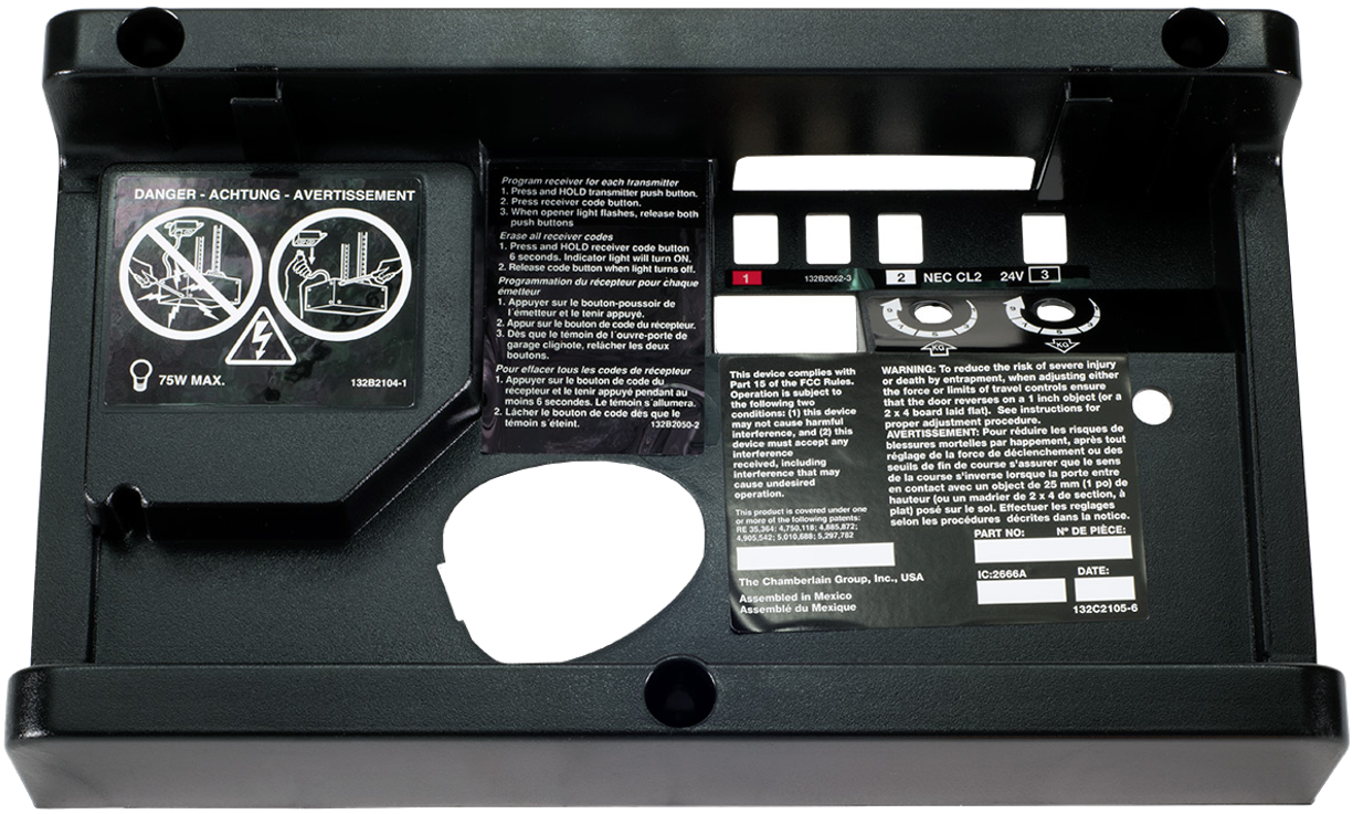 041a3673 1 End Panel - Garage Door Opener (1240x1240), Png Download