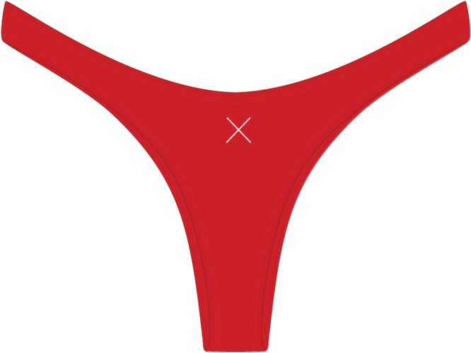 Chic 80's Bottoms - Thong (1024x768), Png Download