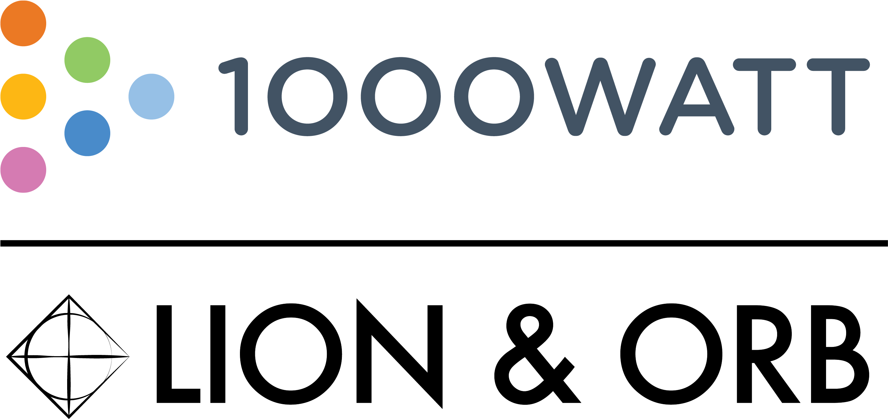 1000watt Lion & Orb - Circle (3300x2550), Png Download