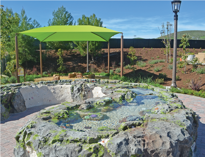 Wind Sculpture And Raised Planters - Umbrella (1000x600), Png Download