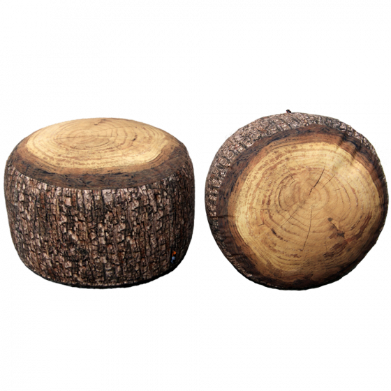 Merowings® Tree Stump - Merowings Forest Stump Pouf (560x560), Png Download