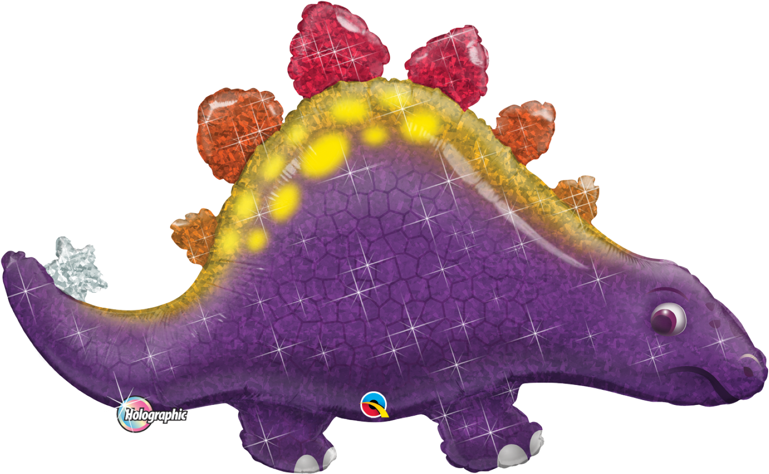 Stegosaurus Super Shape Foil Balloon Balloon In A Box - Balloon (1595x1000), Png Download
