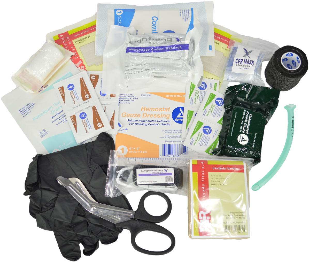 Tactical Basic First Aid Kit - Bandage (1280x1104), Png Download