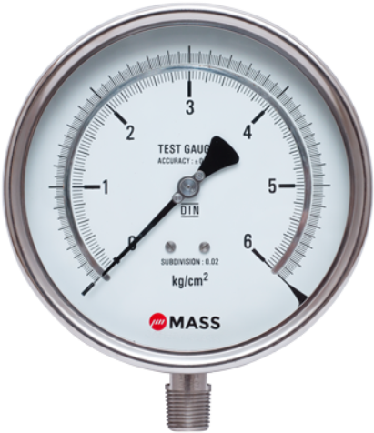 Mgs Master Pressure Gauges - Test And Master Pressure Gauges (724x481), Png Download