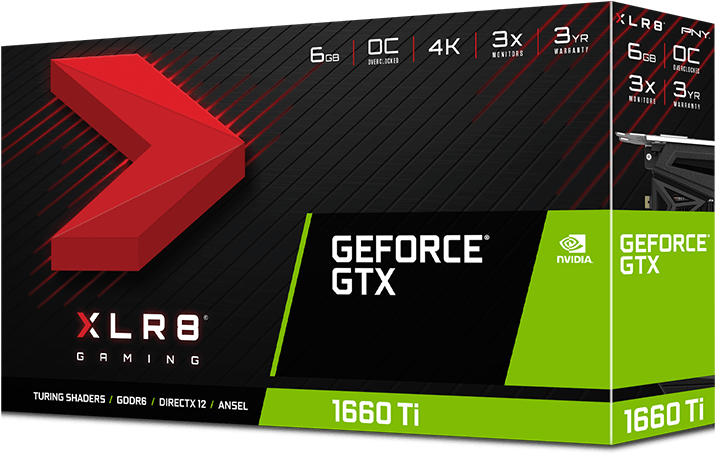 Pny Announces Nvidia Geforce Gtx 1660 Ti 6gb Graphics - Pny Geforce Rtx 2080 8gb Xlr8 (1000x640), Png Download