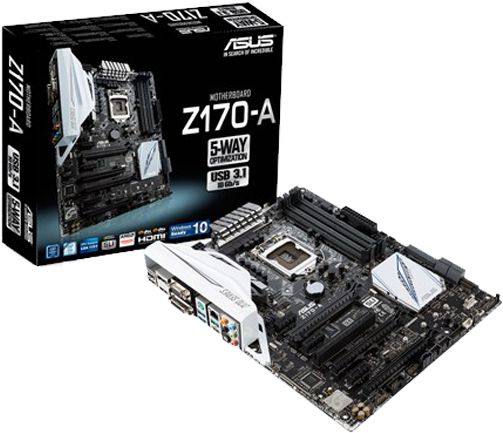 Asus - Asus 1151 Socket Motherboard (600x600), Png Download