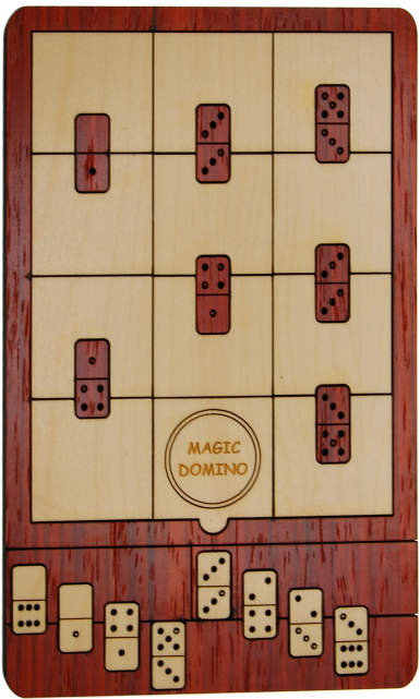 Magic Dominoes - Board Game (640x640), Png Download