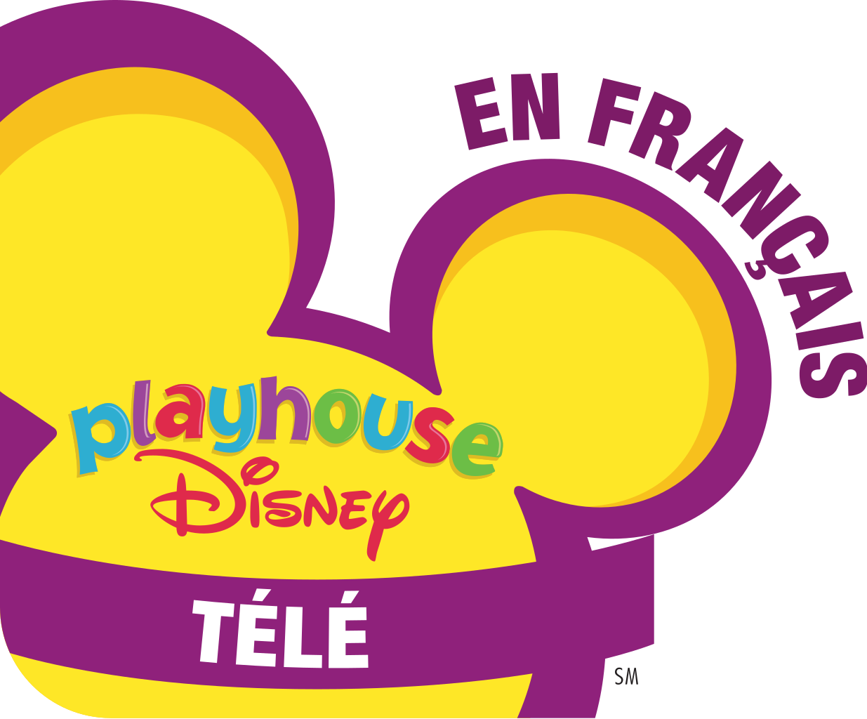 Playhouse Disney Channel Logo - Playhouse Disney French Canada (1235x1024), Png Download