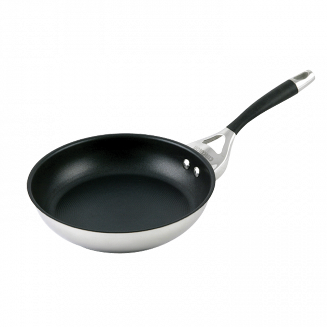 Circulon Steel Elite 30cm Open French Skillet - Frying Pan (650x650), Png Download