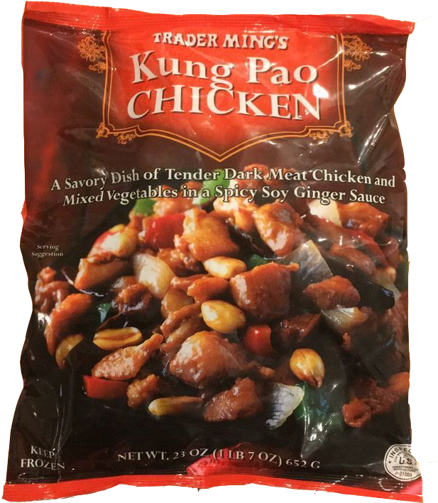 The Most Popular Trader Joe's Item In Every State - Trader Joe's Kung Pao Chicken (702x728), Png Download