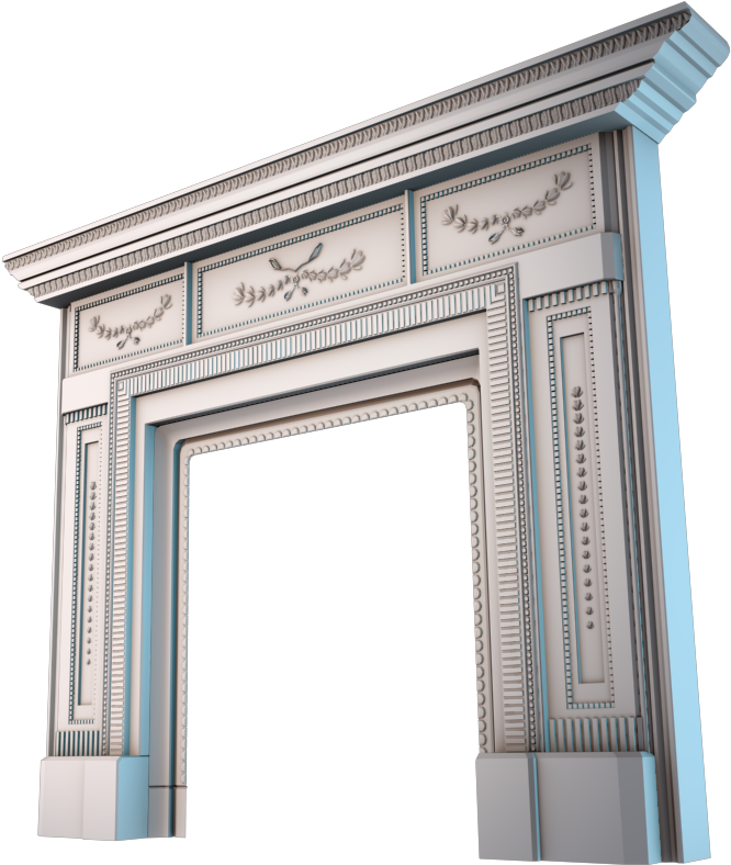 Victorian Fire Surround Fire - Photobucket (1000x800), Png Download
