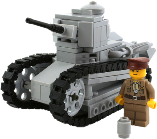 Renault Ft / M1917 - Tank (604x532), Png Download