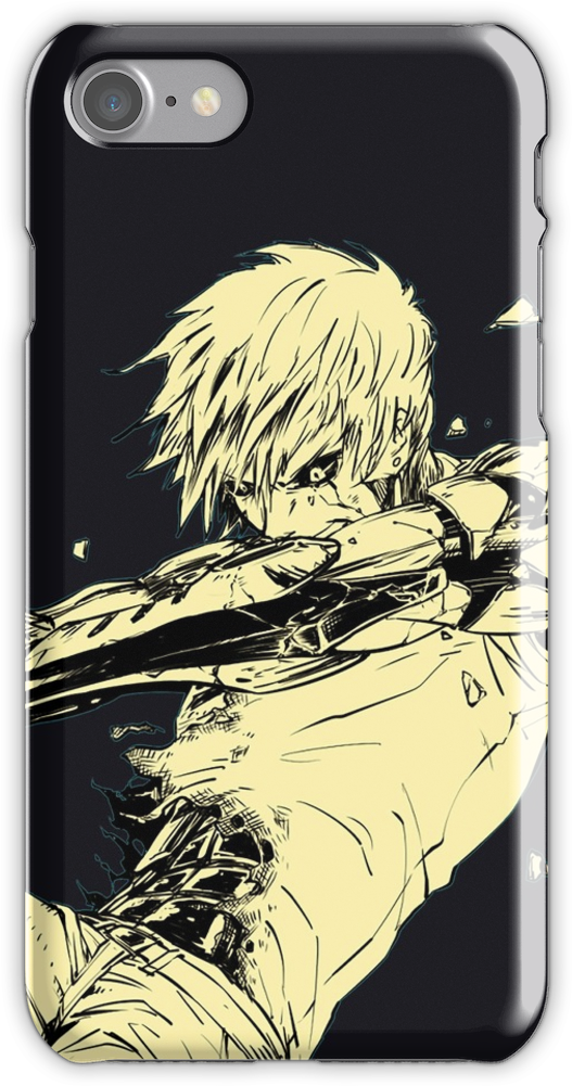 Genos From One Punch Man Iphone 7 Snap Case - Iphone 7 (750x1000), Png Download