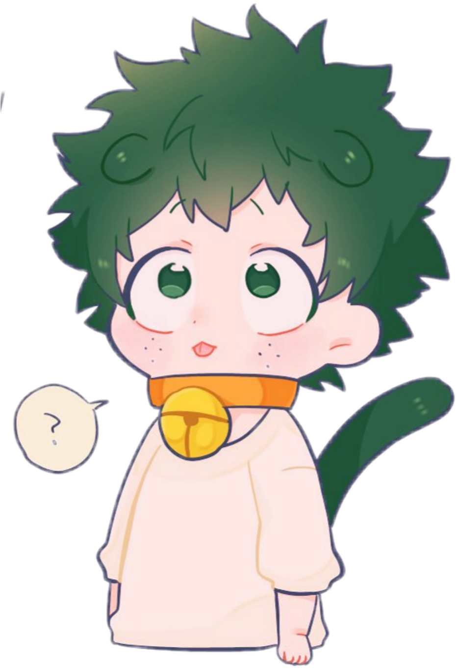 Deku Sticker - Cartoon (1024x1406), Png Download