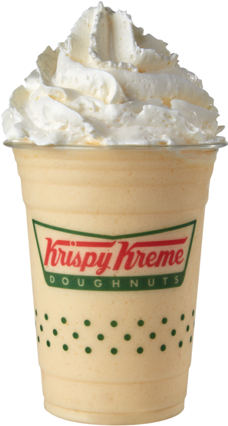 And For Those That Love A Krispy Kreme Chiller, This - Krispy Kreme Doughnuts (650x975), Png Download