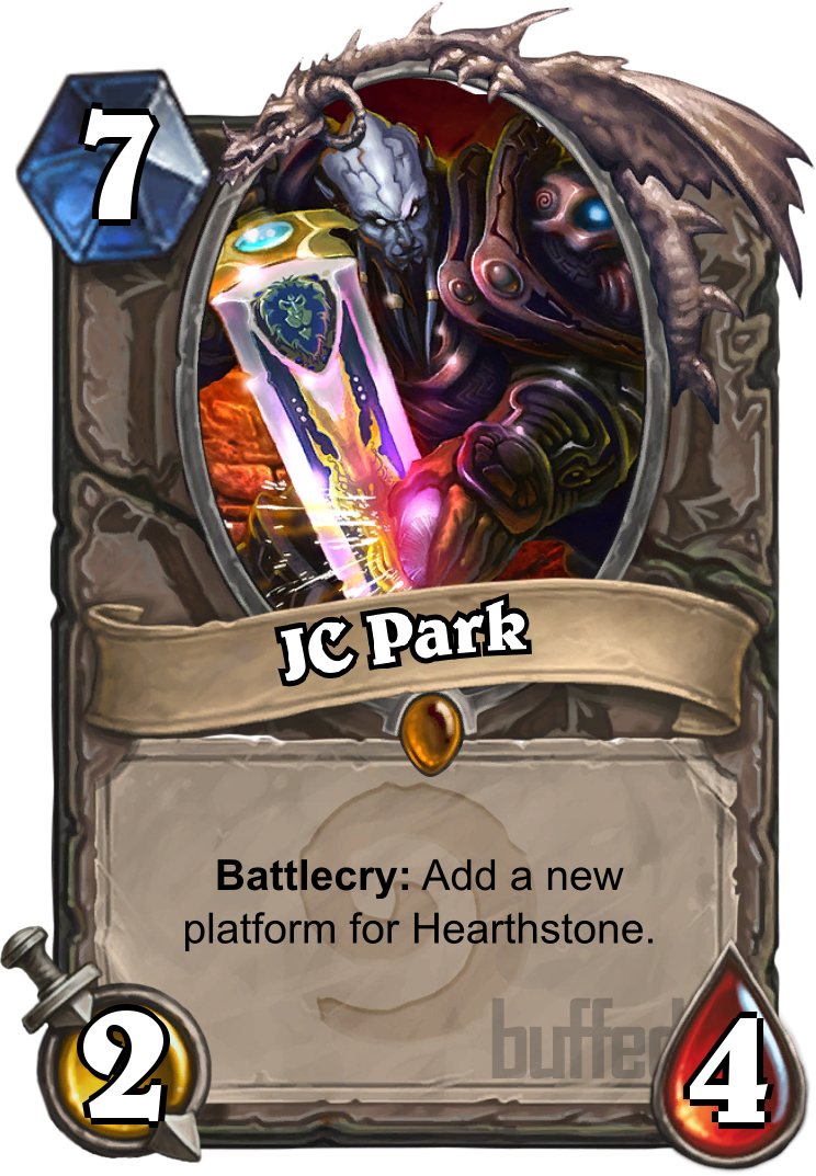 Former Champ Hearthstone (744x1073), Png Download